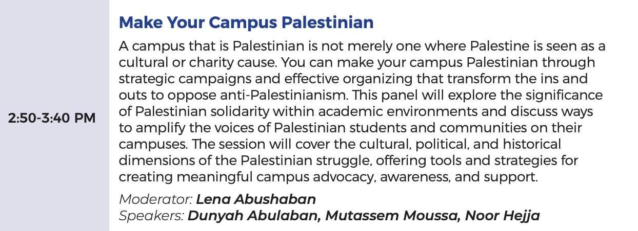 How To ‘Make Your Campus Palestinian’