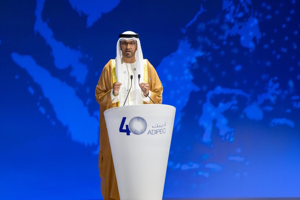 ADIPEC 2024: Dr. Sultan Al Jaber highlights AI, data centers' impact on  global energy systems