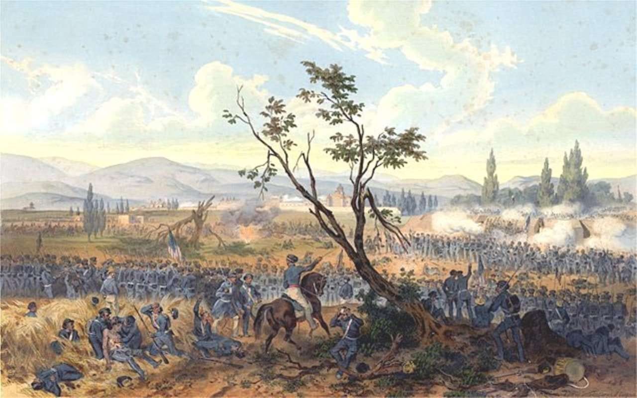 Battle of Churubusco - Mexican-American War - Winfield Scott