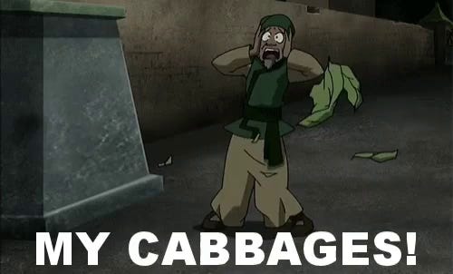 Cabbages The Last Airbender GIF - Cabbages The Last Airbender Frustrated -  Discover & Share GIFs