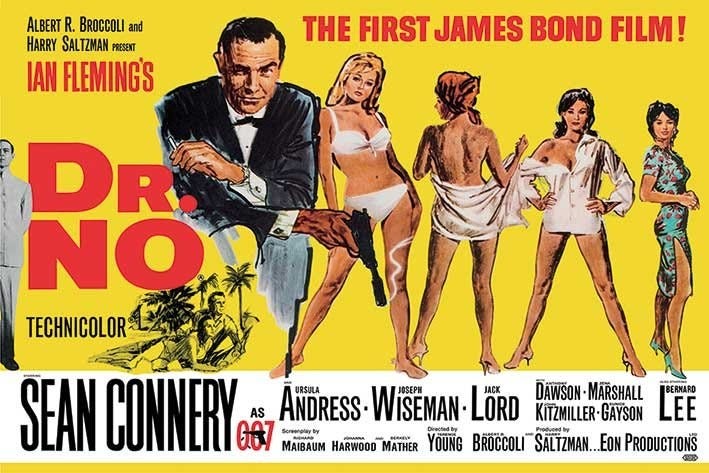 Poster JAMES BOND - Dr.No | Wall Art, Gifts & Merchandise | UKposters