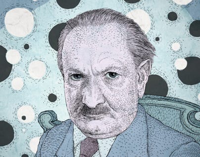 Martin Heidegger for Hohe Luft on Behance