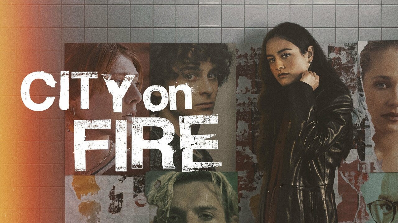 City on Fire Apple TV+ Review | Double Take TV Newsletter | Jenni Cullen