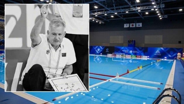 Chinas Wasserball-Trainer Petar Porobic ist im Alter von 66 Jahren auf dem Rückflug von den Asian Games verstorben. (Bild: GEPA pictures, twitter.com)
