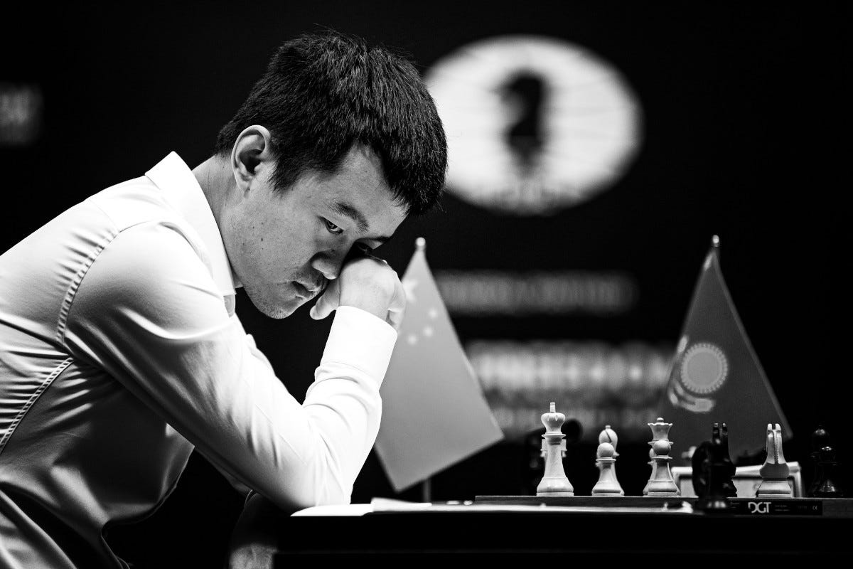 World Championship Game 12: Nepo falls apart, Ding evens the score |  ChessBase