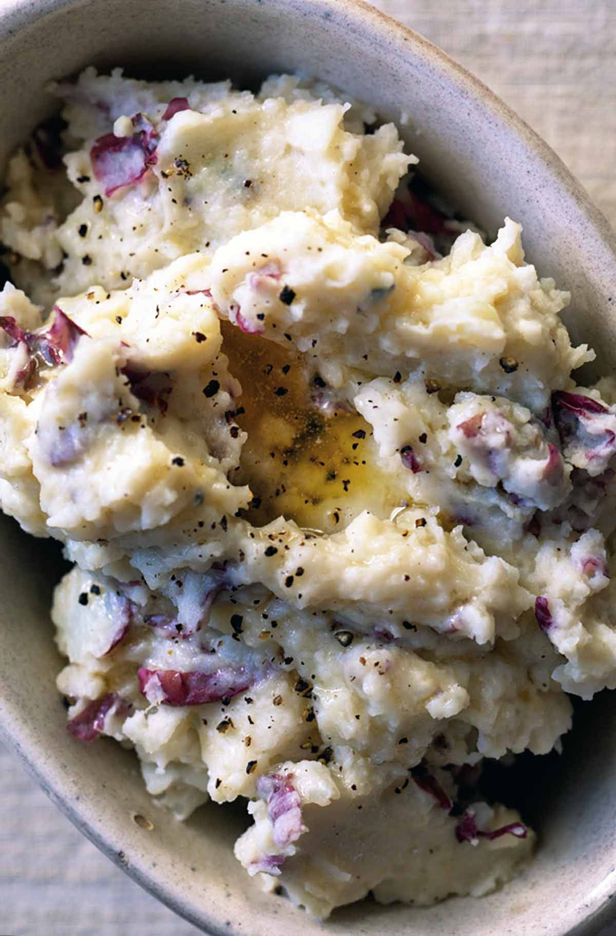 Black Pepper Mashed Potatoes