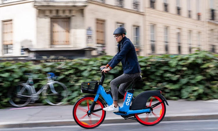 Dott announces launch of e-bikes, with first vehicles in operation in Paris