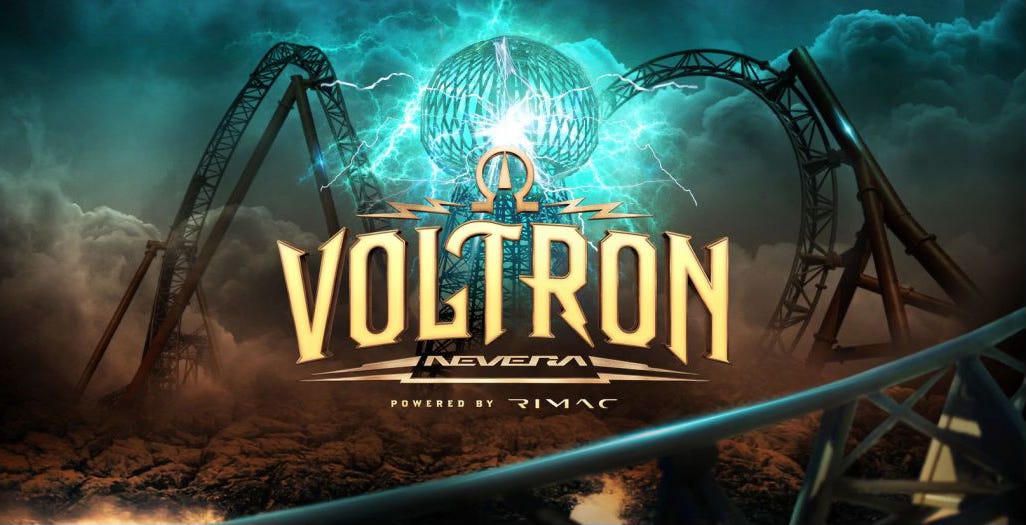 Voltron Nevera coaster preview at Europa Park