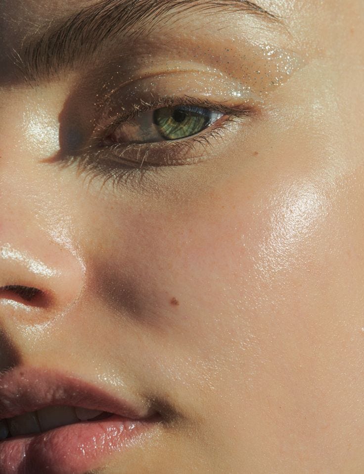 fresh glowing skin