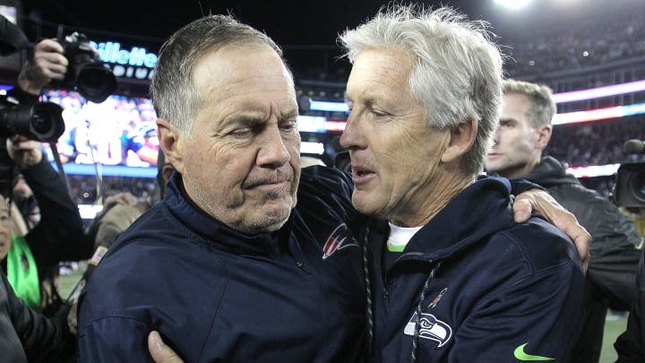 Pete Carroll and Bill Belichick: Seahawks clearly have the better coach