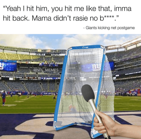 giants kicking net vs odell beckham r