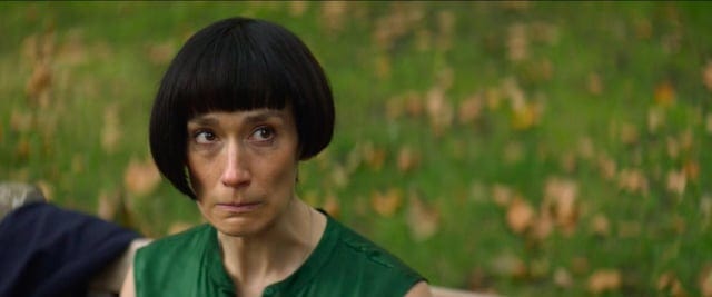 claire from fleabag with a snazzy haircut