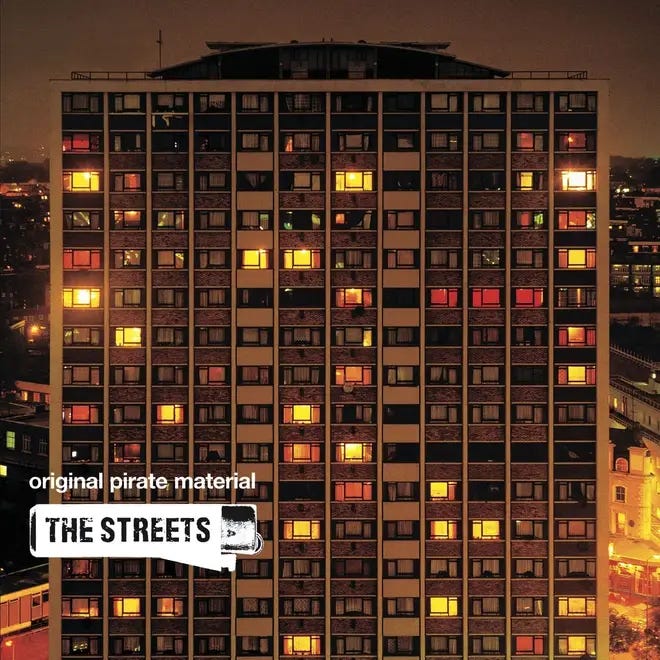 Where are the flats on the cover of Original Pirate Material by The  Streets? - Radio X