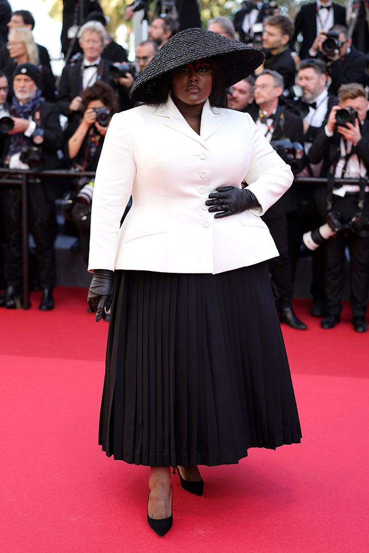 Yseult Wore Dior Haute Couture To The 'Megalopolis' Cannes Film Festival  Premiere