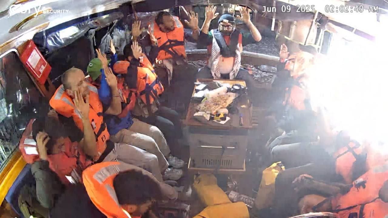 Freedom Flotilla,israele,palestina,terrorismo,madleen,greta thunberg