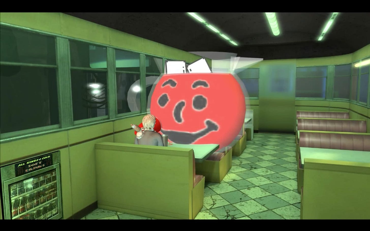 Jon Rafman, Kool Aid Man in Second Life, An Interview with Nicholas  O'Brien, 2009 | Bernheim