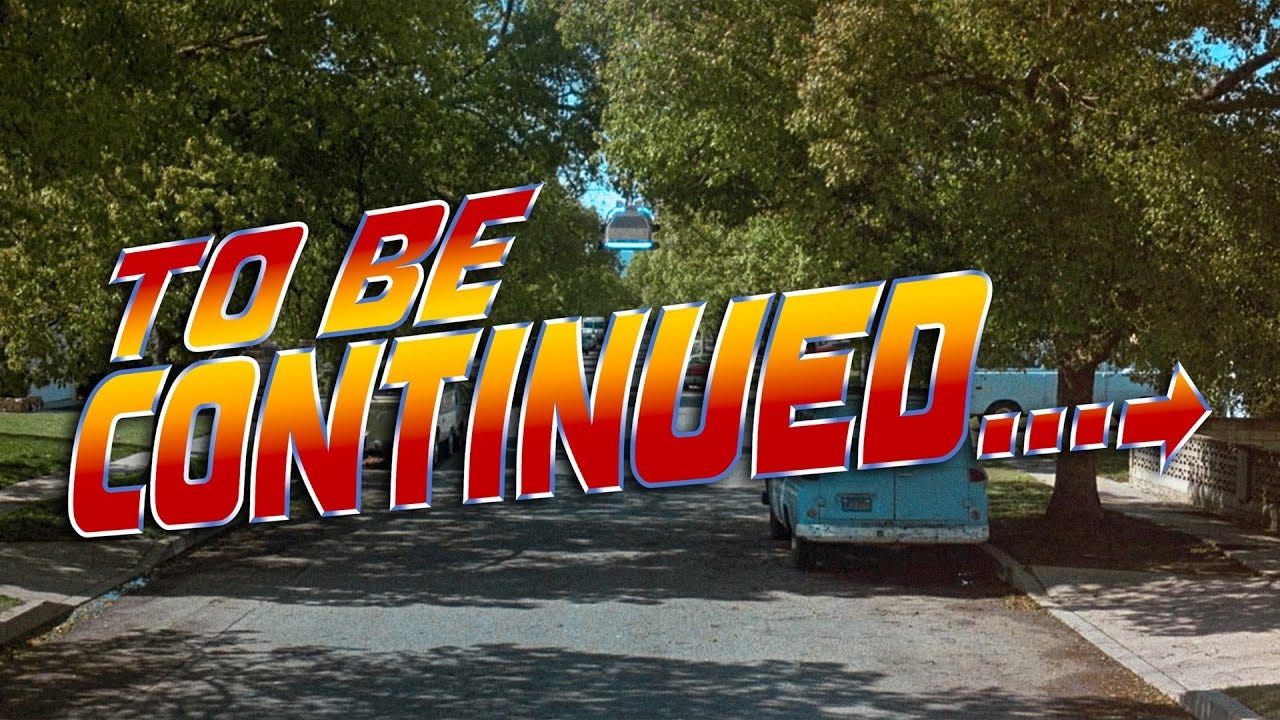 BACK TO THE FUTURE | TO BE CONTINUED | 4K - YouTube