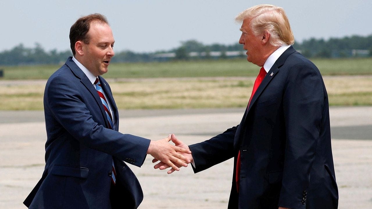 Zeldin downplays endorsement from Trump while Democrats pounce - Newsday