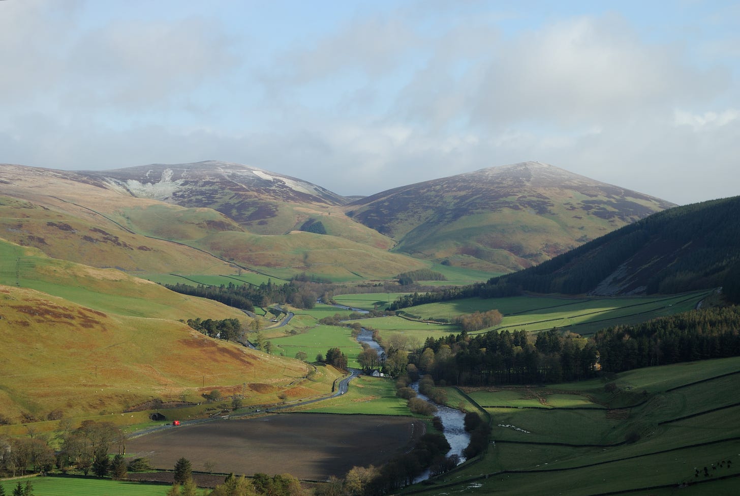 upper Tweed valley