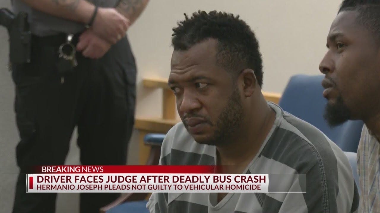 Driver in deadly school bus crash faces judge