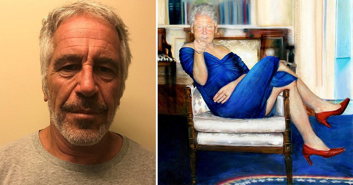 Jeffrey Epstein had Bill Clinton portrait in paedophile mansion | Metro News