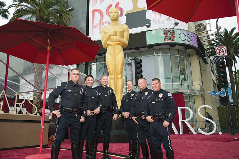 Reserve Corps at the Oscars - Los Angeles Police Reserve Foundation