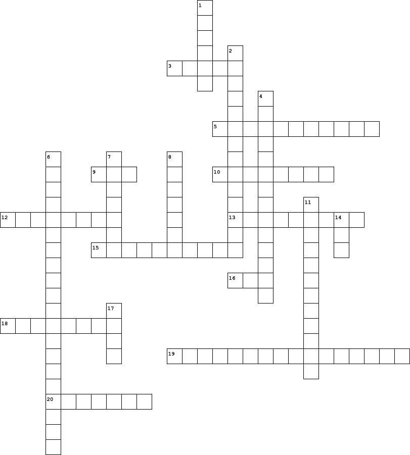 Fibro Awareness Month Crossword Puzzle