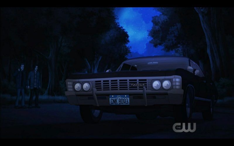 supernatural baby impala cartoon scoobynatural