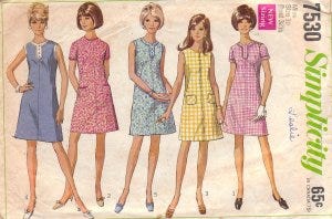 1960s summer dresses