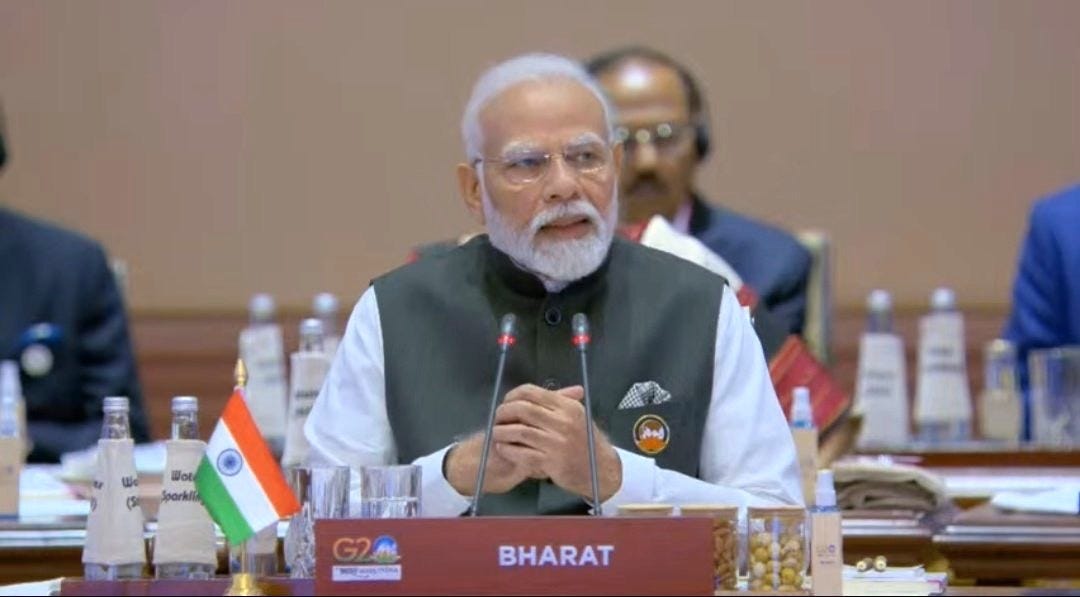 Bharat" reemplaza a India en el G20: Modi acelera el cambio de nombre