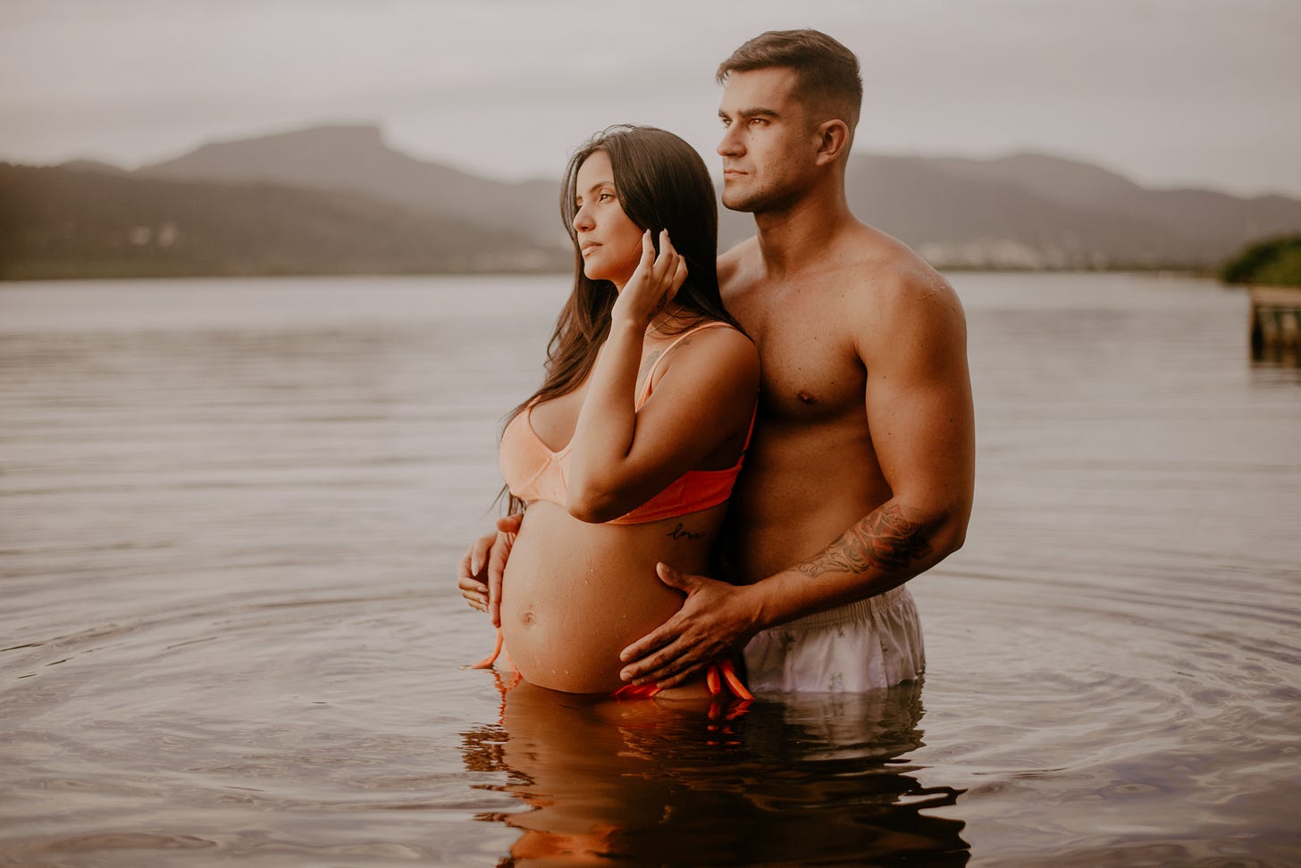 Free stock photo of couple, pregnancy, pregnant Stock Photo