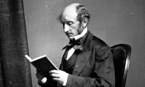 John Stuart Mill: philosopher, author and social reformer, c1858