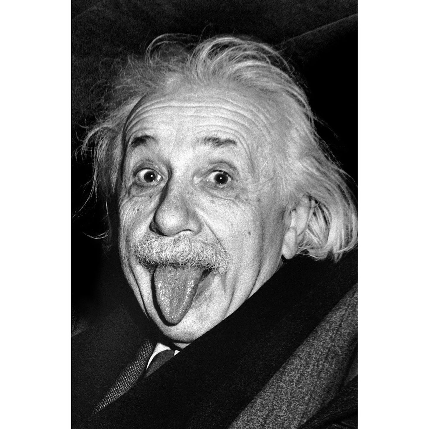 Science and Technology Einstein Tongue Poster