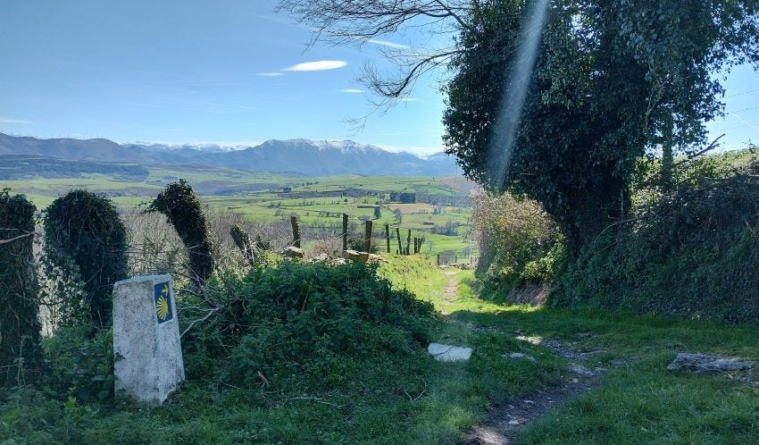 Camino Primitivo. Tercera etapa entre Salas y Tineo.