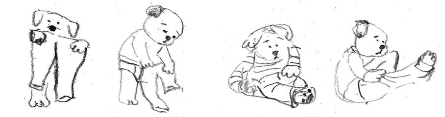 anthropomorphic dog by Beth Spencer