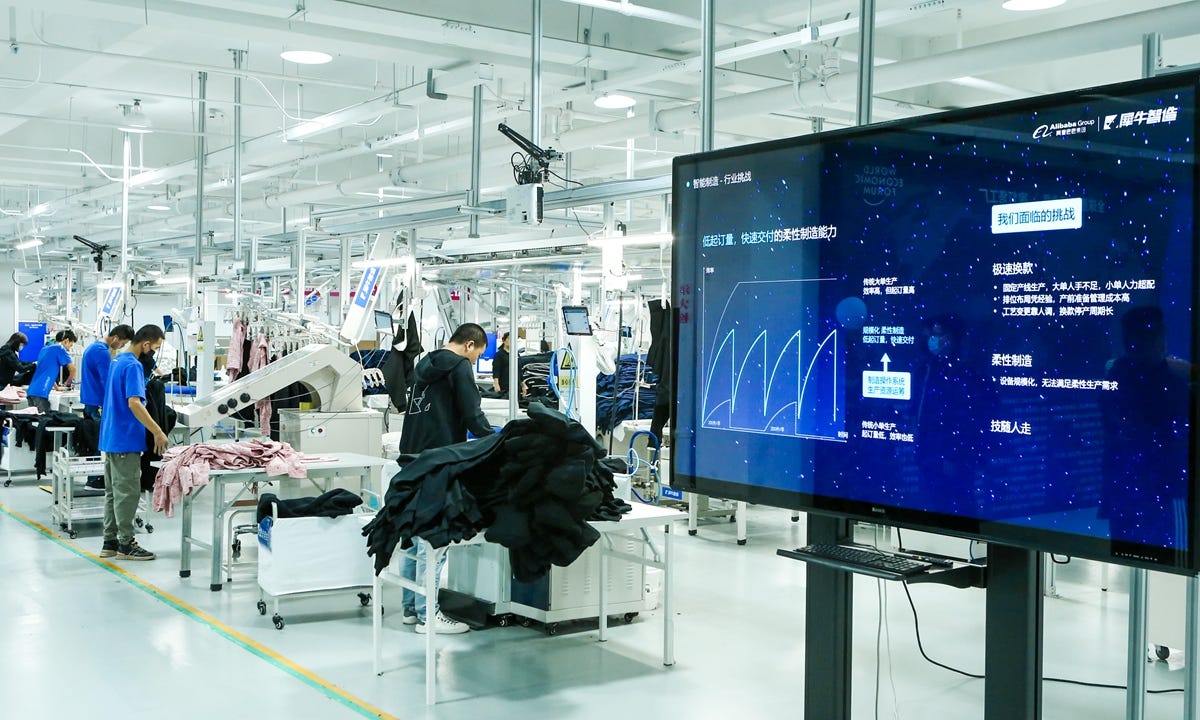 China's e-commerce giant builds smart factory with advanced technologies -  Global Times