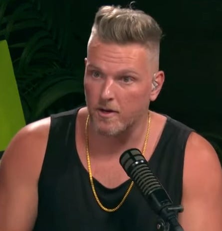 File:Pat McAfee on The Pat McAfee Show 8.31.2022 (cropped).png