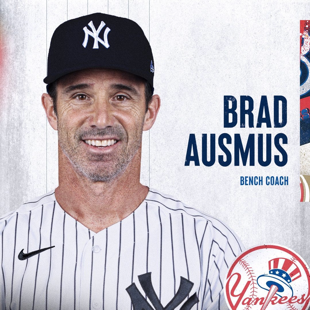 Brad Ausmus - Bench Coach Yankees