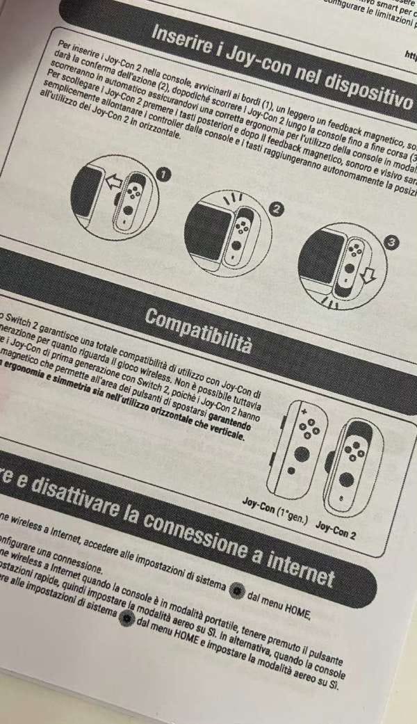 Nintendo Switch 2 manual