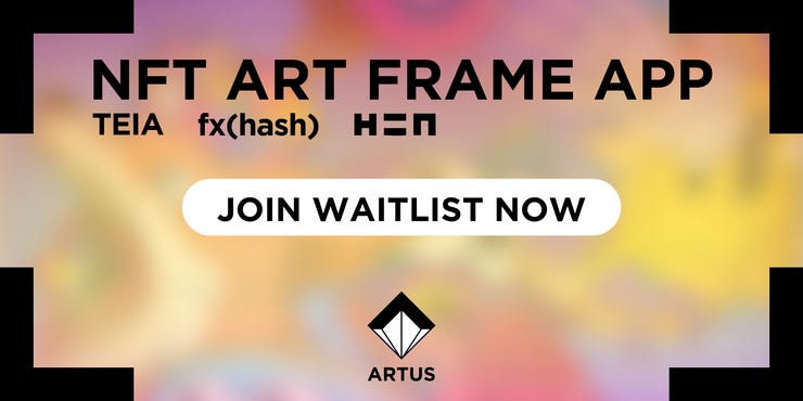 Join the waitlist of ARTUS! https://artusnft.com/waitlist