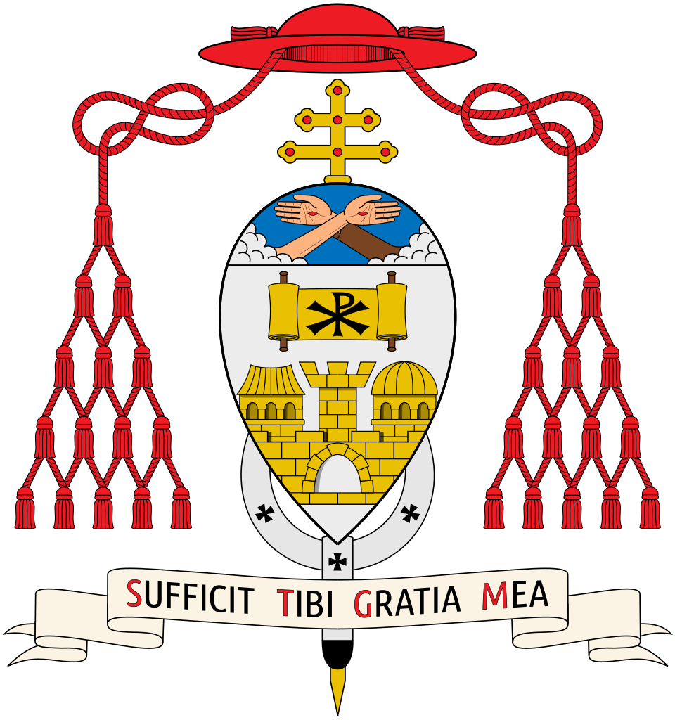 File:Coat of arms of Pierbattista Pizzaballa (cardinal).svg
