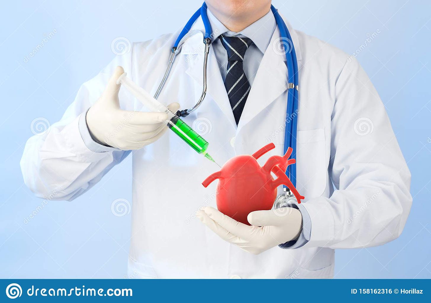 Doctor Drug Injected To Heart Stock Photo - Image of fate, diversification: 158162316