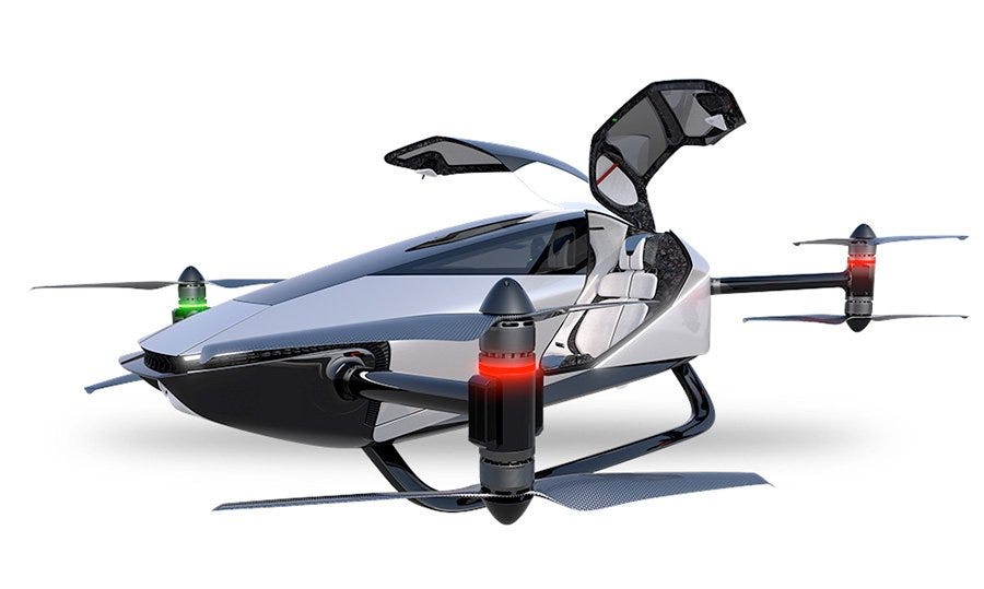 XPeng X2 eVTOL 'flying car' completes first public flight