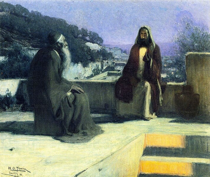 File:Jesus and Nicodemus, 1899, by Henry Ossawa Tanner.jpg