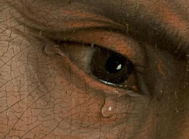 Tears in Van der Weyden's Deposition of Christ