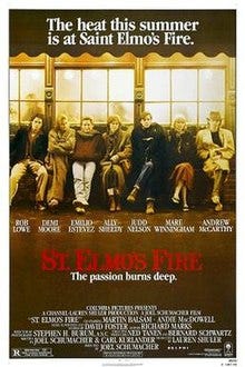 St. Elmo's Fire film poster