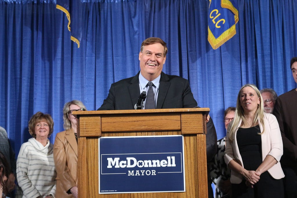 Mike McDonnell runs for Mayor