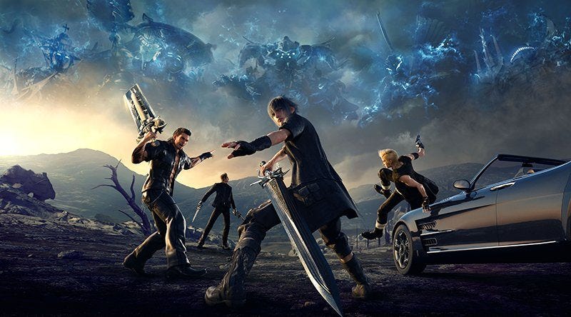 final fantasy 15 gameplay