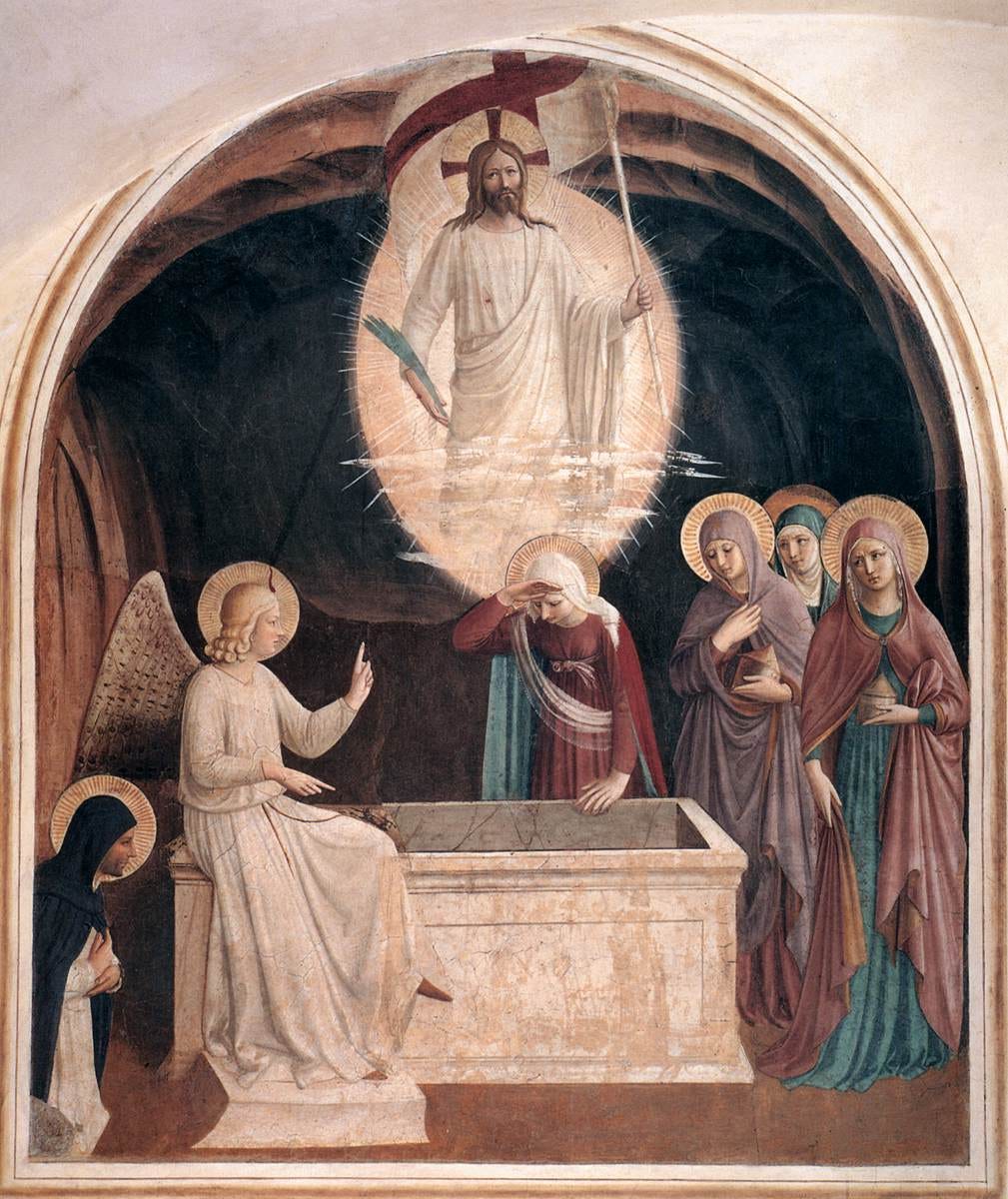 Fra Angelico, Christ and the Women at the Tomb, 1440 and 1442.
