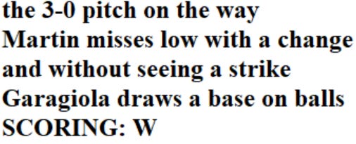 Diamond Mind Baseball Play By Play